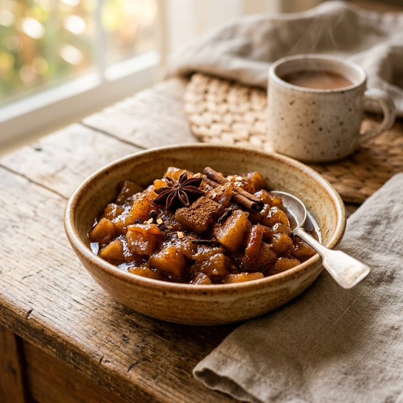 Stewed Spiced Apples