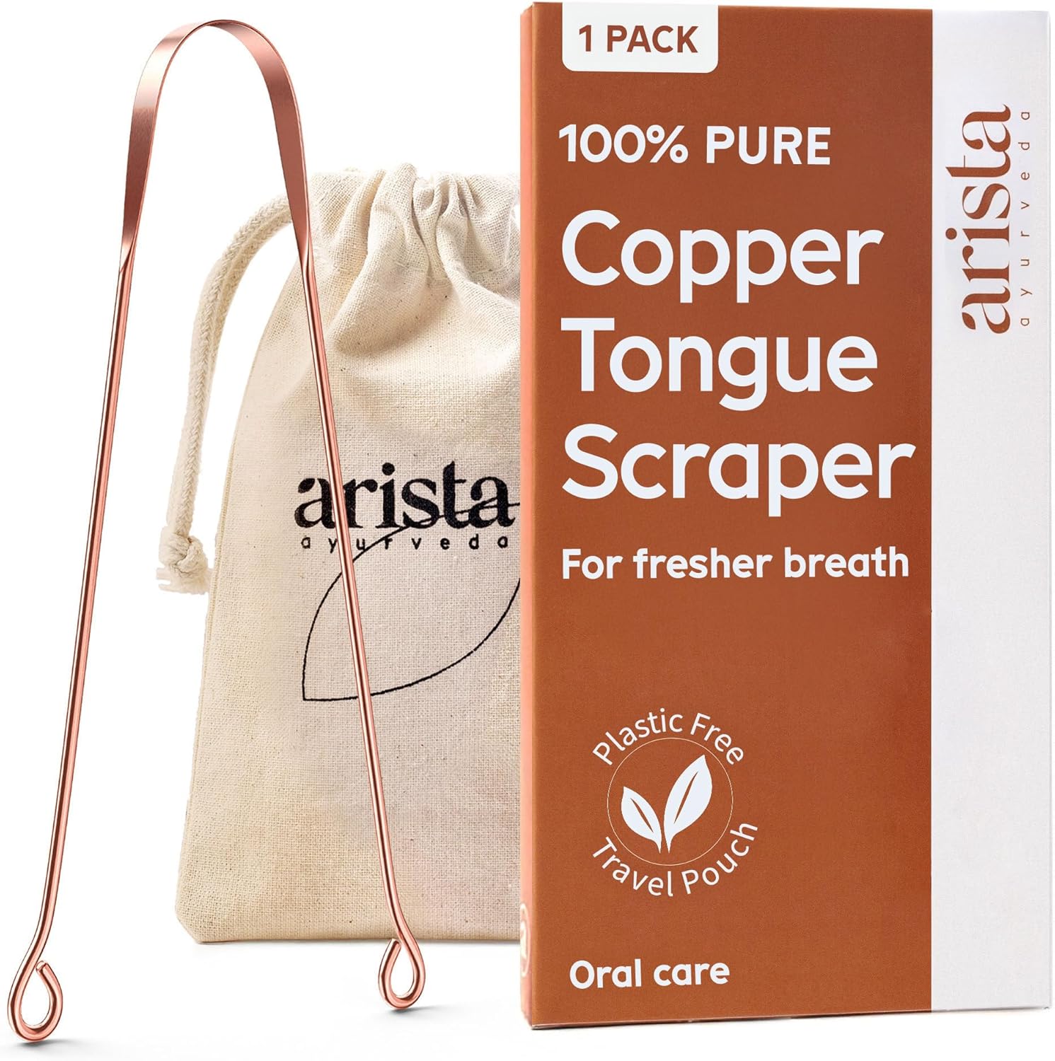Copper Tongue Scraper