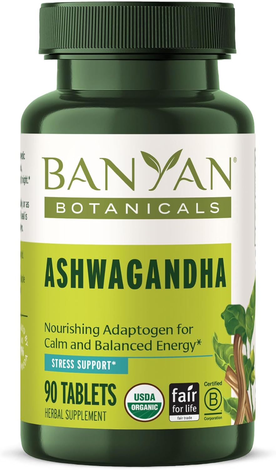 Banyan Botanicals Organic Ashwagandha