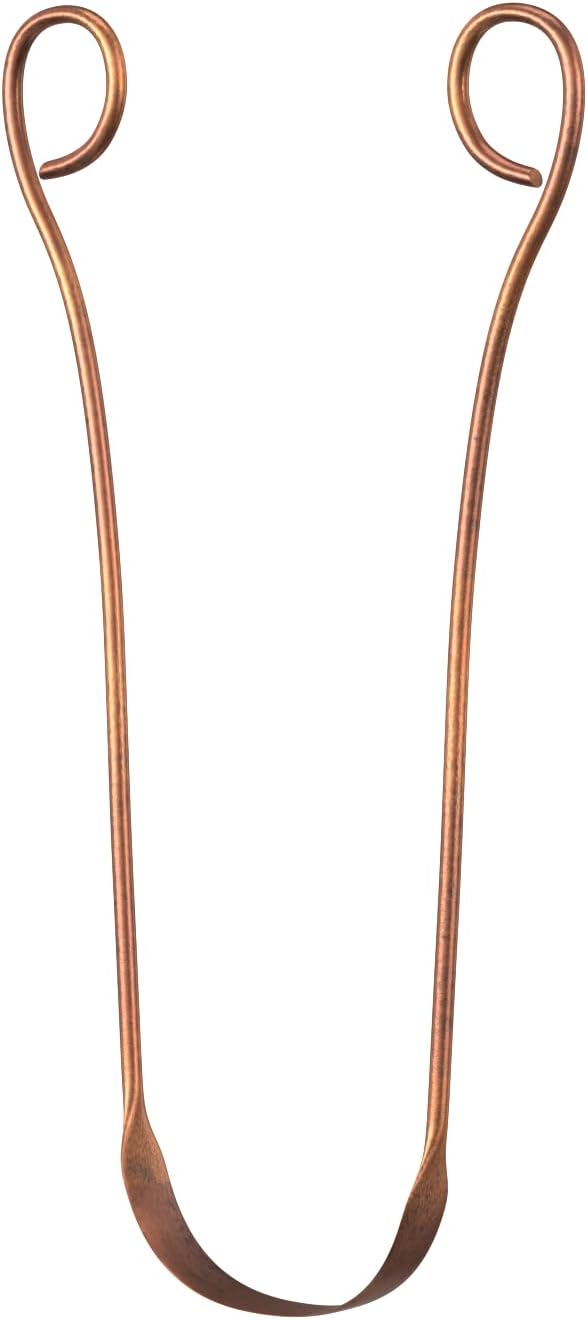 Pure Copper Tongue Scraper